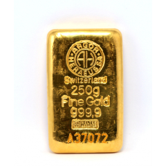 Argor-Heraeus---99.99%-Gold-Cast-Bar-250g-(With-an-Argor-Heraeus-certificate),Argor-Heraeus---99.99%-Gold-Cast-Bar-250g-(With-an-Argor-Heraeus-certificate),Argor-Heraeus---99.99%-Gold-Cast-Bar-250g-(With-an-Argor-Heraeus-certificate),Argor-Heraeus---99.99