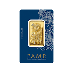 瑞士PAMP減碳版財富女神99.99%壓鑄金條1盎司 (0.831兩)