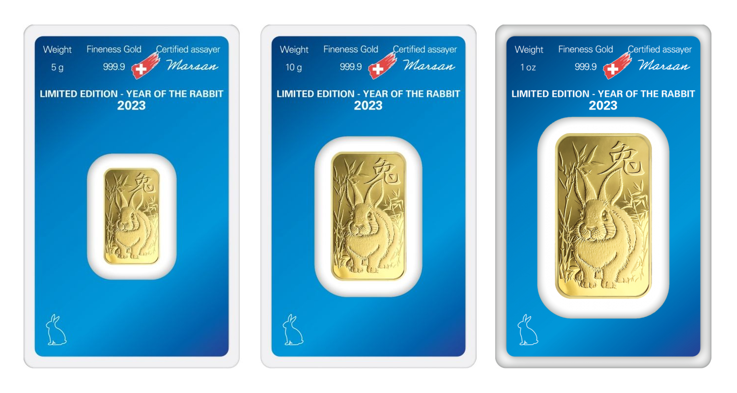 賀利氏農曆生肖 – 兔年金條